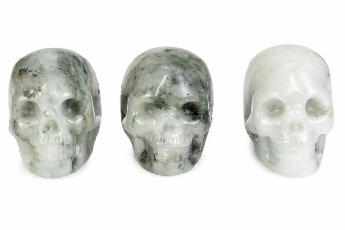 1.5" Polished Tree Agate Skulls  - Photo 1